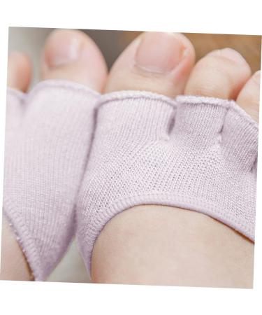 Beavorty No-Show Socks for Women & Men - 4 Pairs Comfort Cushions for High Heels & Sneakers - Cotton Elasticity Five Toes Design - Buy Online on GoSupps.com