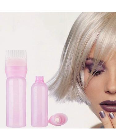 Buy Nopeilvi 120ml Hair Dye Applicator with Comb - Pink Root Brush & Flap for Salon Quality Color - International Shipping - Buy Online on GoSupps.com