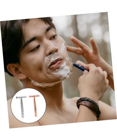Minkissy 2-Pack Rapid Razor Shaving Kit for Men - Perfect Father's Day Gift | Wet Shaving Tool with Zinc Alloy Head - Buy Online on GoSupps.com