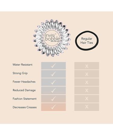 Invisibobble Original Hair Ties - Transparent & Durable Hair Accessories for Girls | Shop Internationally - Buy Online on GoSupps.com