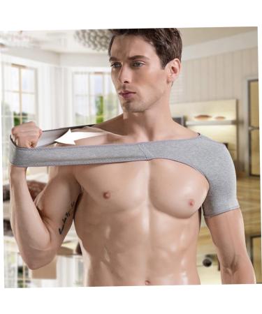HAPINARY Shoulder Support Brace for Tendonitis - Light Grey - 47.00X24.00X14.00CM - Buy Online on GoSupps.com