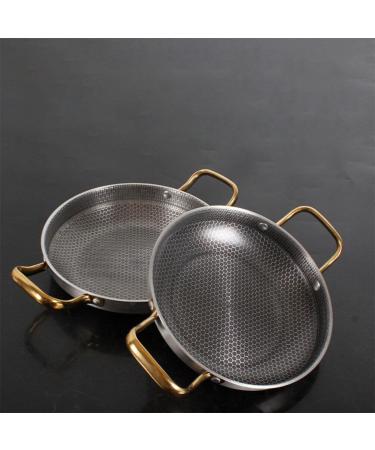 Angoily Frying Pan Griddle Honeycomb Non Stick Fry Pan Household Skillet Honeycomb Skillet Fry Pan for Outdoor Cooking Fry Pans for Cooking Stainless Steel Cooking Utensils 26c - Buy Online on GoSupps.com