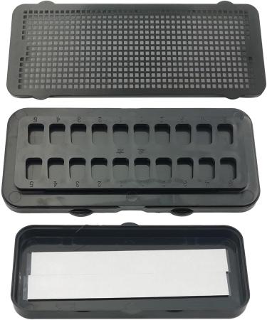 Milageto Veneer Patch Tooth Box Portable Prosthesis Storage & Cleaning Container for Full Protection - Buy Online on GoSupps.com