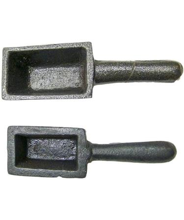 20oz & 40oz Gold Bar Loaf Cast Iron Ingot Mold for Scrap Gold Copper Aluminum - Buy Online on GoSupps.com