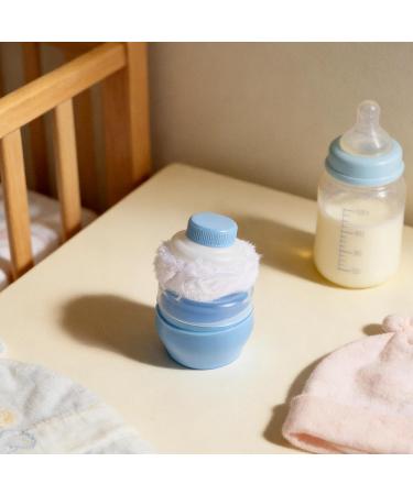 Abaodam Bo te Poudre pour B b Rechargeable avec Houppette Portable Lot de 2 Pi ces Bleu Ciel Distributeur tanche Pratique pour Voyage et Soin de Peau Sensible Doseur Facile - Buy Online on GoSupps.com