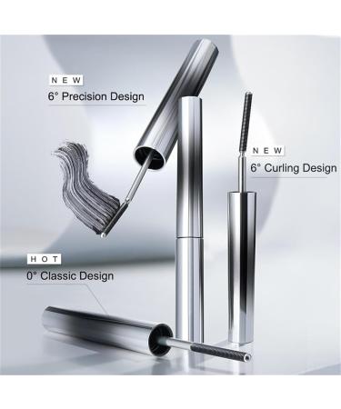 3D Curling Eyelash Iron Mascara - 2 colors Iron Brush Mascara Iron Strong Mascara Metal Tiny Tube Waterproof Makeup Mascara (Classic Brown) Classic Brown - Buy Online on GoSupps.com