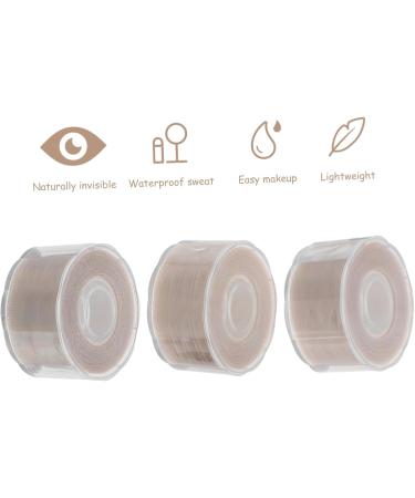 FOMIYES 3 Rolls Mesh Double Eyelid Sticker Single Side Eyelid Tapes Stickers Makeup Gadgets Tape Invisible Double Eyelid Sticker Eyelid Stickers Girl Cosmetic Line Pvc - Buy Online on GoSupps.com