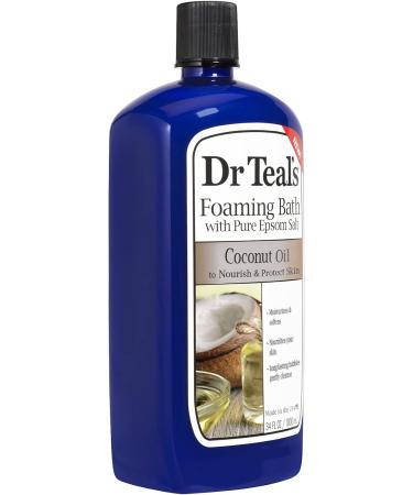 Dr Teal's Foaming Bath Combo Pack (68 fl oz) - Hemp Seed Oil & Essential Oils. Nourish & Protect with Coconut Oil - Buy Online on GoSupps.com