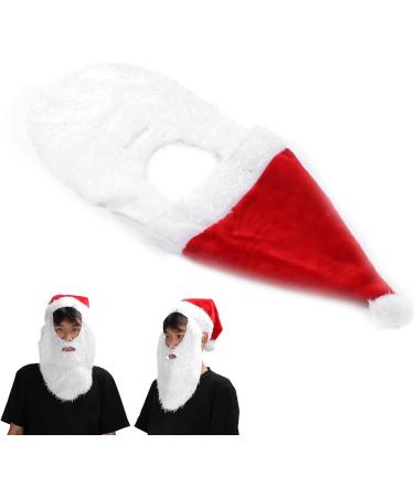 Mustaches Fake Mustache Adjustable Simulation White Fake Moustache Santa Claus Beard Costume Cosplay for Halloween - Buy Online on GoSupps.com