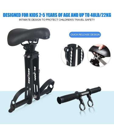 CNKODK Child Bike Seat Front Mount with Handlebars | Suitable for Mountain Bike Riding | Compatible with Adult MTB Bikes - Buy Online on GoSupps.com