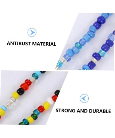 Buy 2 pcs Glasses Mask Chain & Lanyard Stylish Napkin Holder & Face Mask Clip Durable 50cm Length Perfect for Eyewear & Face Masks - Buy Online on GoSupps.com