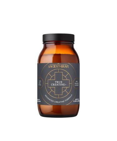 Ancient + Brave True Creatine+ Powder 6.35oz (Ap 30 Servings) Monohydrate Creatine Supplement with Taurine Magnesium and Vitamin D Supplement Womens Creatine Powder for Energy and Performance Jar (6.34 oz)
