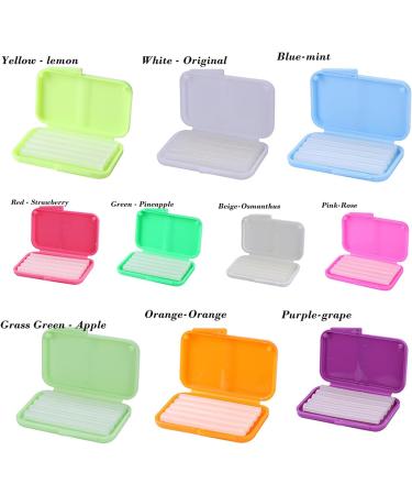 10 Boxes of Orthodontic Wax for Braces - Relieve Irritation & Pain | 10 Flavors Available | International Shipping - Buy Online on GoSupps.com