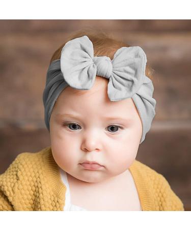 Newborn Baby Girl Headbands - Soft and Cute Hair Accessories for Girls - 3pcs Set - Buy Online on GoSupps.com