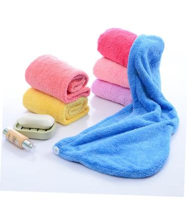 Buy NOLITOY 3pcs Microfiber Hair Towel & Shower Cap Set - Quick Dry Absorbent Cartoon Head Towel for Hair Drying | International Shipping Available - Buy Online on GoSupps.com