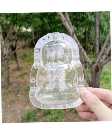 BRIGHTFUFU Plastic Fruit 2pcs Watermelon Tool Duddha Melon Tiny Growth Mold Tools Mould Buddha Adorable Shaping Transparent - Buy Online on GoSupps.com