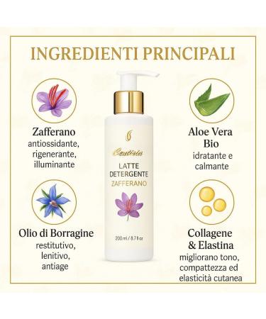 Centisia Cleansing Milk saffron 200 ml - Buy Online on GoSupps.com