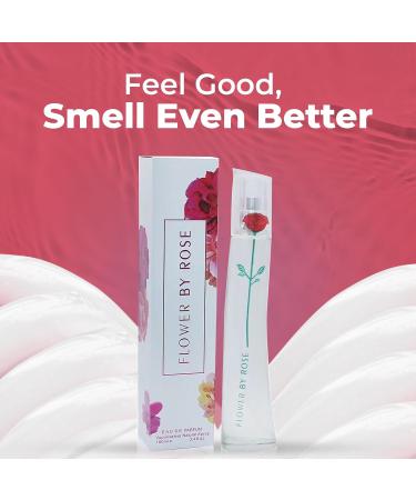 FLOWER BY ROSE Women Perfume Natural Spray Eau De Parfum Wonderful Gift Gourmand Fragrance Daytime And Casual Use A Classic Bottle 3.4 Fluid Ounce Flower rose 3.4 Fl Oz (Pack of 2) - Buy Online on GoSupps.com