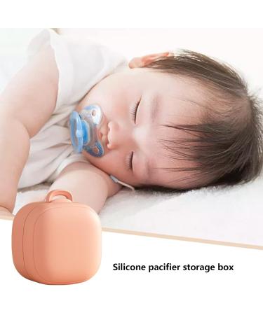 Anulely Portable Silicone Pacifier Cover - Ideal Pacifier Holder for Outdoor Walks | Durable & Travel-Friendly - Buy Online on GoSupps.com