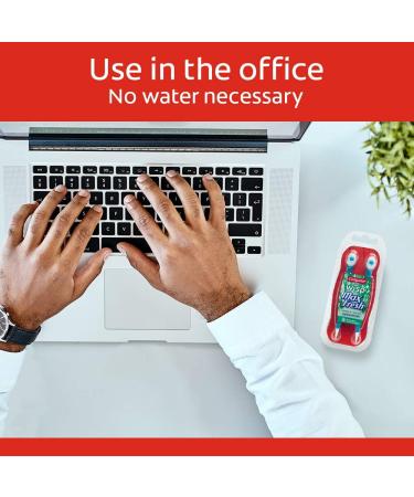 Colgate Max Fresh Wisp Disposable Mini Toothbrush Peppermint - 24 Count | Convenient On-the-Go Oral Care | Pack of 1 - Buy Online on GoSupps.com