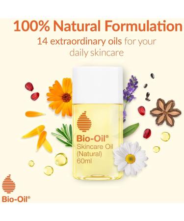 Bio-Oil Natural Skincare Oil - 100% Natural Formula - 125ml - Reduce Scars, Stretch Marks, Uneven Skin Tone - Buy Online on GoSupps.com
