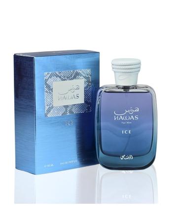 Hawas Ice For Him & Hawas Black for Men Eau de Parfum Combo Set | Long-Lasting Fragrance for Men | Gift for Him | 100ml - Buy Online on GoSupps.com