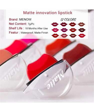 Premium Velvet Lipstick - Long-Lasting Shimmer & Color | Non-Stick Cup Lip Gloss Gift for Women - Buy Online on GoSupps.com