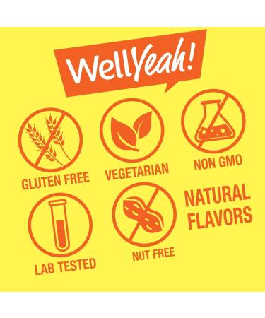 WellYeah Kids Vitamin C Gummies (250mg) - 60 Count - Immune Support for Children - Buy Online on GoSupps.com
