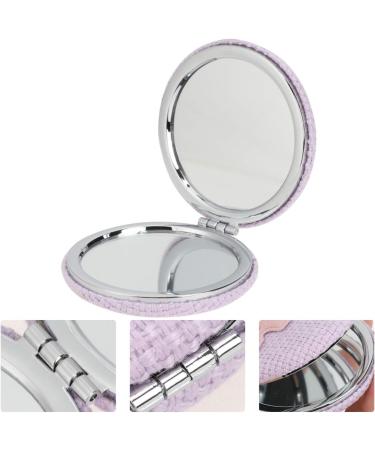 Folding Vanity Mirror Makeup Hand Mirror Compact Magnifying Mirror Handheld Cosmetic Mirror Handbag Mirror Folding Makeup Mirror Cute Compact Plastic Folding Mirror Purple Pocket - Buy Online on GoSupps.com