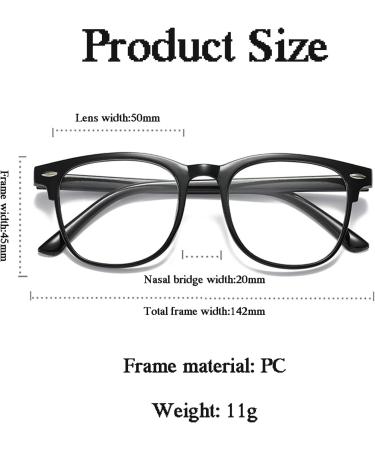 Buy Supoetry Anti-Blue Light Glasses - 2 Pcs with Leather Cases | Eye Protection & Fatigue Relief - Buy Online on GoSupps.com