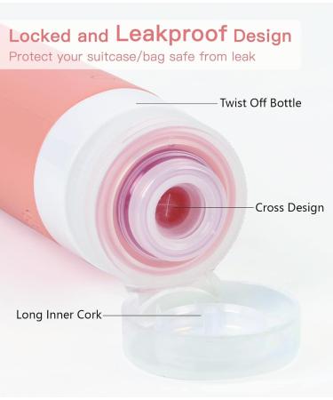 90ml Travel Bottles for Toiletries-Refillable Squeezable Containers Leak Proof TSA Approved Silicone Travel Bottle for Lotion Liquid Travel Accessories Travel Essentials Airport Colourful 6pcs - Buy Online on GoSupps.com