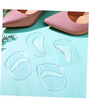NOLITOY Silicone High Heel Cushion Pads - 4 Pairs Arch Support Insoles for Women & Men - Ultimate Comfort Shoe Inserts - Buy Online on GoSupps.com