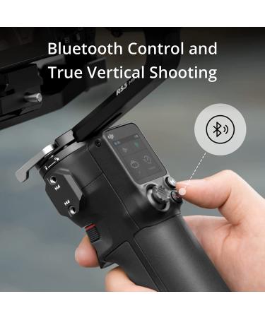 DJI RS 3 Mini 3-Axis Gimbal Stabilizer for Mirrorless Cameras - Lightweight Design, Tested Payload 2kg, Bluetooth Shutter Control, Vertical Shooting Support - Buy Online on GoSupps.com