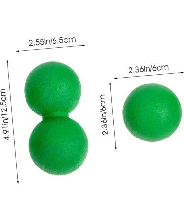 Frcolor Muscle Massage Ball - 4-in-1 Fascia Rollers for Foot & Body Relief | TPE Massage Device for Deep Tissue Care | International Shipping Available - Buy Online on GoSupps.com