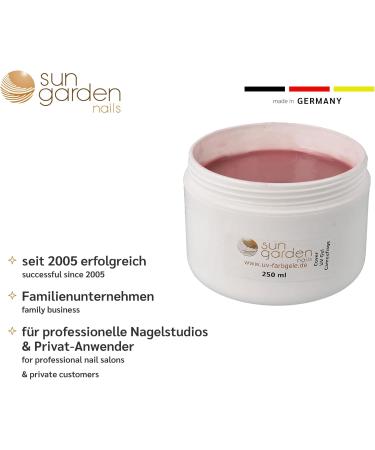 sun garden nails 4 x UV Cover Gel 250ml Builder Gel Builder Gel Nail Gel Nude - Buy Online on GoSupps.com