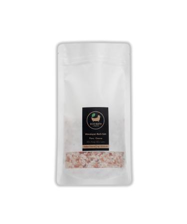 Eco Bath London Himalayan Bath Salt Coarse Plain 1KG - Pure Pink Himalayan Salt for Bath Relaxation and Skin Care