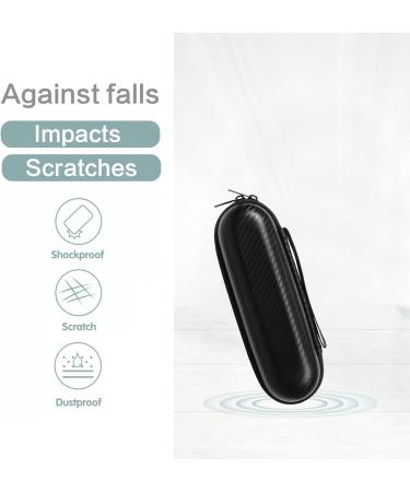 MOSISO Toothbrush Travel Carrying Case for Oral-B Electric Toothbrush - Portable Waterproof Hard EVA Storage Bag (Black) - Buy Online on GoSupps.com