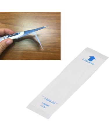 100Pcs Digital Thermometer Covers Disposable Electronic Thermometer Protective Sleeves Safe Hygienic Oral Thermometer Cover Sleeve for Hospital - Buy Online on GoSupps.com