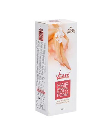 5-Minute Hair Removal Cream for Bikini Line & Underarms - Effective Spray Foam (50ml) | Fast Shipping Worldwide - Buy Online on GoSupps.com