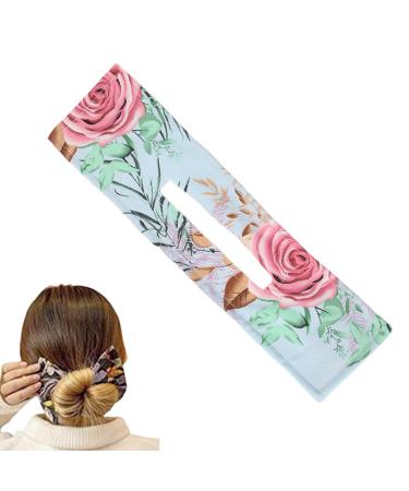 Traziewell Hair Bun Maker for Women Bun Shapers Multicolor Cloth Magic Clip French Twist Hair Tool Quick Hair Banding Tool Lazy Hair Bun for Girl Women Hairstyle Tool BS000105 1 count (Pack of 1) BS000105 - Buy Online on GoSupps.com