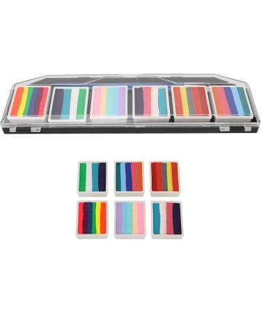  OUCRIY 60g Body Paint Palette 6 Types of Washable Makeup Palette Kit for Kids Cosplay - Buy Online on GoSupps.com