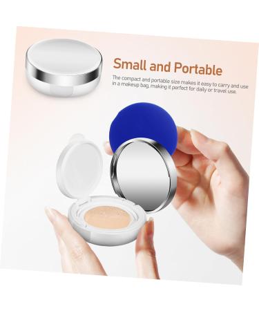 Beavorty Cushion Foundation Case Empty Cushion Compact Case 2pcs Empty Makeup Puff Boxes Small Loose Powder Boxes Women Body Powder Containers - Buy Online on GoSupps.com