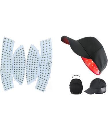 Chapeau LED Red Light Therapy Hair Reprowth Casque 82PCS LEDS SAMP SAVE SALY Phototherapy Cap 650 Nm Et 430 Nm Lumi re Bleue Rouge Pour Repousse Des Cheveux Capuchon De Croissance Des Cheveux - Buy Online on GoSupps.com
