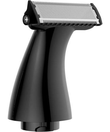 Replacement blade for body razors sharp and safe blade with R-angle tips suitable for face chest legs and genital area blade replacement compatible with kibiy 1129 body hair trimmer black replacement blade - Buy Online on GoSupps.com