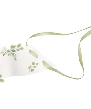 Ginger Ray Mummy to Be Botanical Baby Shower Sash - Sage Green Ribbon - 15x155cm - Buy Online on GoSupps.com