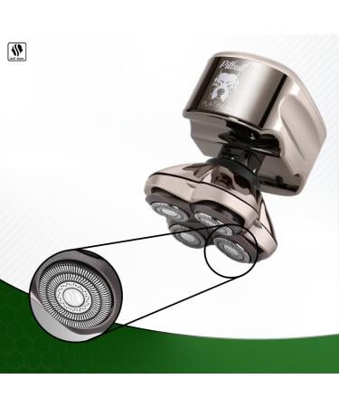 Pitbull Platinum Pro Electric Shaver for Men | Wet & Dry Shave | International Shipping Available - Buy Online on GoSupps.com