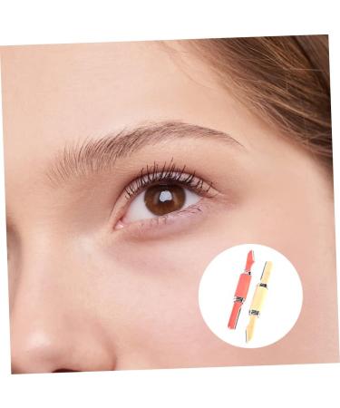 Housoutil Double-Headed Eyebrow Brush Set for Women - 2 Sets Red Eyebrow Makeup Tool - Buy Online on GoSupps.com