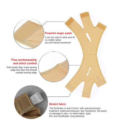 Elastic V-Line Face Slimming Bandage - Kinnbacke Lift Up Belt for Women | Anti-Folding Facial Tools | Shop Internationally - Buy Online on GoSupps.com