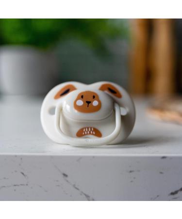 Tommee Tippee Moda Pacifiers 2-Count, Woodland Friends Design, BPA-Free Silicone, 0-6 Months - Buy Online on GoSupps.com