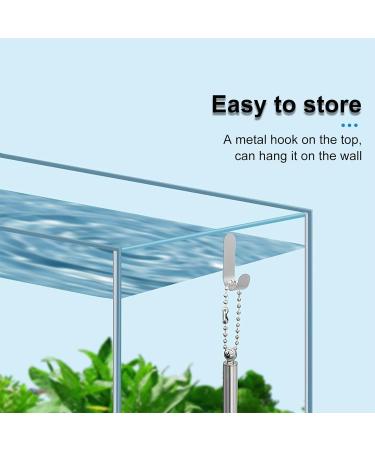 SUAOEO Aquarium Telescopic Shrimp Net Long Handle Fishing Net Shrimp Catch Nets White - Buy Online on GoSupps.com
